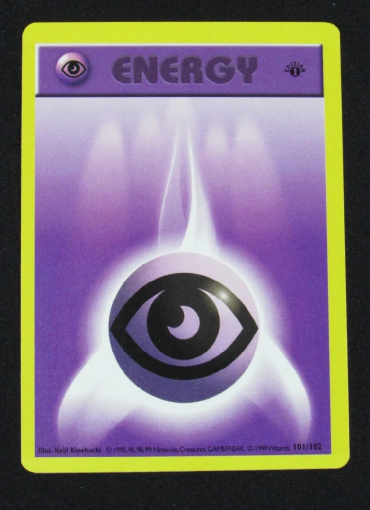 Energy Pokmon TCG Individual Trading Card Games Base Set English 1st  Edition for sale - eBay