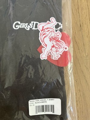 Girls don't cry Angel Logo Tシャツ XL verdy Verdy Girls Don't Cry Angel T-Shirt Washed Black Medium | eBay