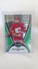 2025-26 Upper Deck Allure Hockey Green Quartz Hunter Brzustewicz Rookie Card /99
