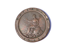 1797 British George Iii Cartwheel 2d Twopence Coin 56.3g Gt55 1797 British George Iii Cartwheel 2d Twopence Coin 56.3g Gt55