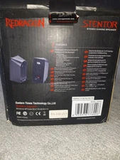 Redragon GS500 Stentor PC Gaming Speaker 2.0 Channel Stereo Desktop Computer USB