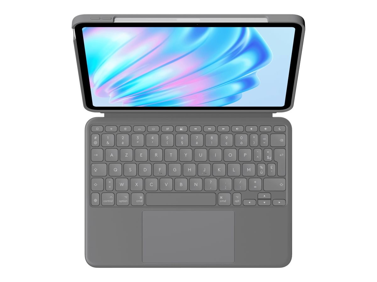 Logitech Combo Touch iPad Air 11inch M2 OXFORD Grey FRA 920-012631