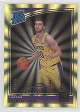 2018 Panini Donruss Rated Rookies Holo Yellow Laser 7/25 Svi Mykhailiuk #193 j6a