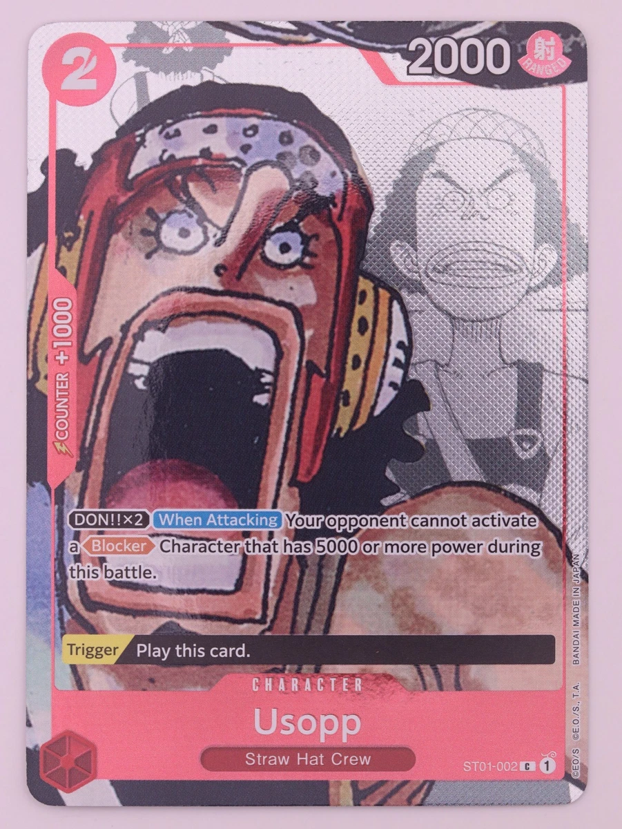 Usopp-St01-002 ST01-002 One Piece Promotion Cards for sale | eBay
