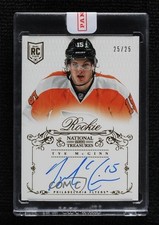 2013-14 Panini National Treasures Rookie Auto Gold 25/25 Tye McGinn #124 0o5t
