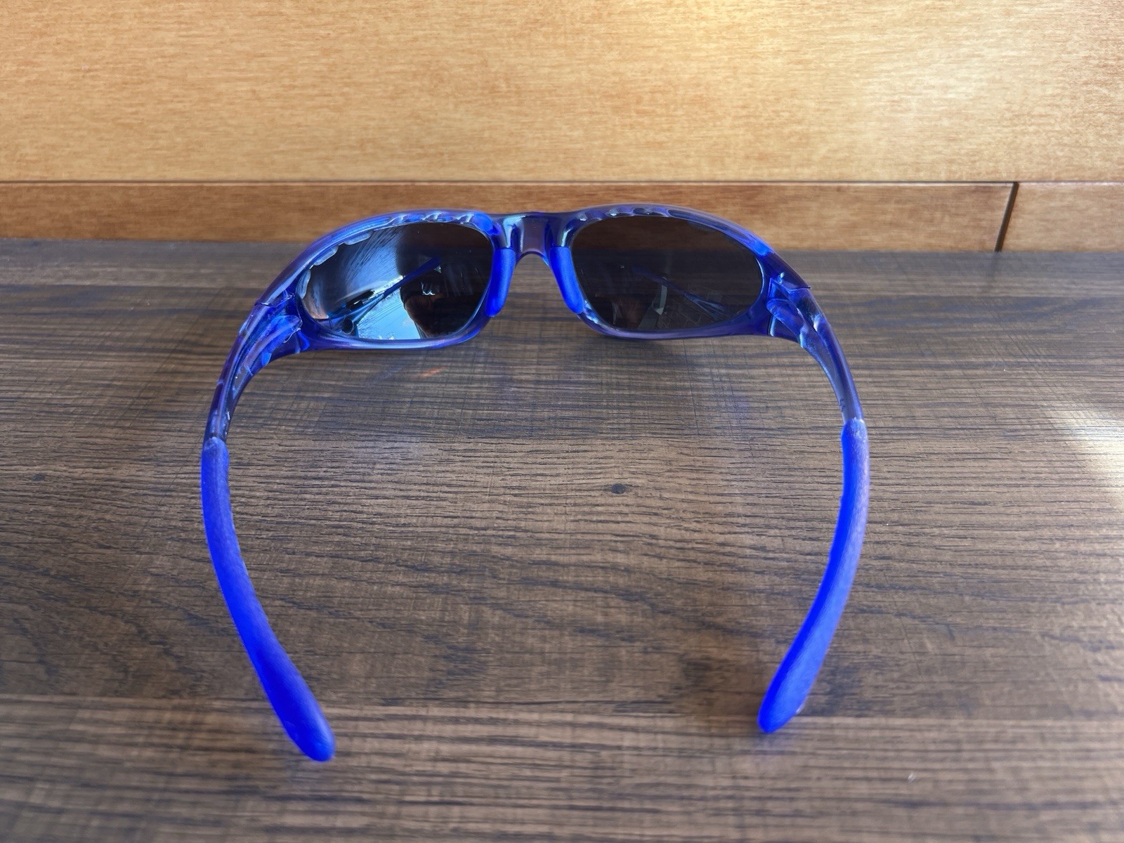 Dragon Rake Sunglasses, Translucent Blue, Grey Le… - image 4