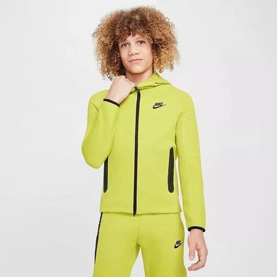 Nike Tech Pack Fleece Windrunner Full Zip Hoodie Kids Green FD3285 357  XL - Bild 1 von 4