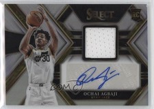 2022-23 Panini Select Rookie Jersey 114/199 Ochai Agbaji #RJA-OCA Auto 1c3k