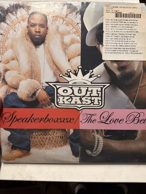 OutKast - Speakerboxxx / The Love Below Black Vinyl Record 4LP Set 2003 Explicit