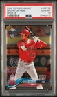 2018 TOPPS CHROME UPDATE #HMT32 SHOHEI OHTANI  RC PSA 10 GEM MINT