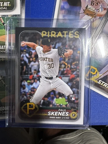 2024 Topps Update Series PAUL SKENES RC/Pirates Rookie All Pirates Lot (42)Cards