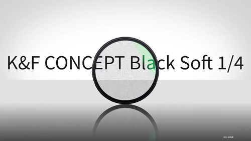 K&F Concept NANO-X Black Mist Soft Diffusion 1/4 1/8 Filter 37mm-82mm,for Camera - Video 1 of 1