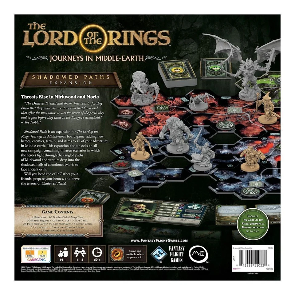 Fantasy Flight Games Lord of the Rings Journeys in Middle Earth Expansion - Image 2 of 4