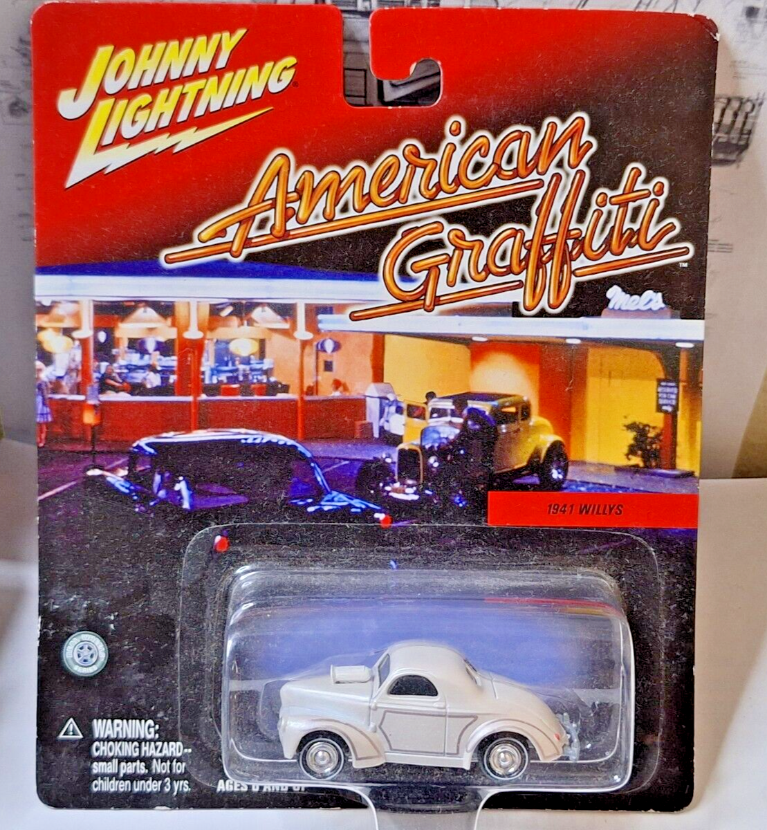 Johnny Lightning American Graffiti ミニカー Johnny Lightning American Graffiti 1941 41 Willys Coupe