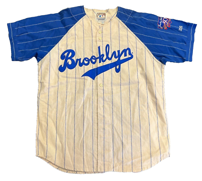 Brooklyn Jackie Robinson 50周年パッチ付き97年 Brooklyn Jackie