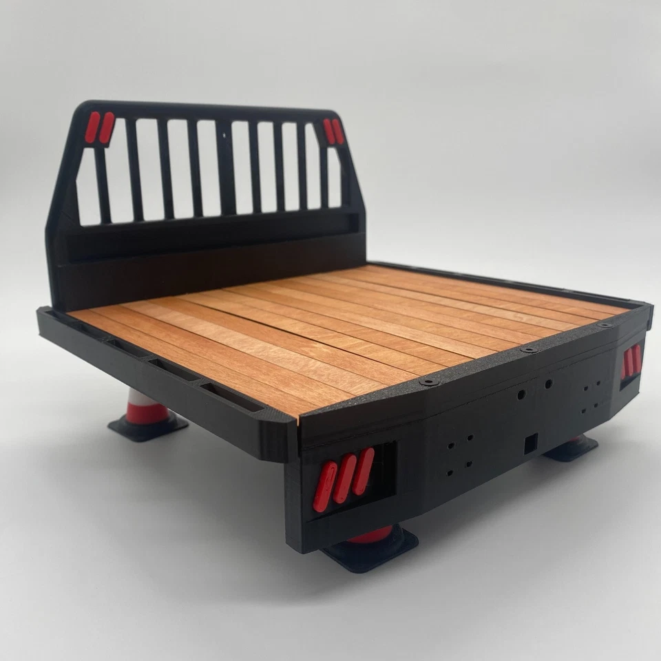 SCX10 II Flat Bed Kit – Scale Crawler Upgrade for Axial body truck Accessories - Image 4 of 4