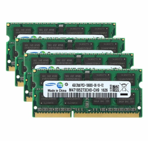 Samsung 4GB 2RX8 DDR3 1333MHz PC3-10600S 204PIN SODIMM Laptop RAM Memory Lot - Picture 11 of 15