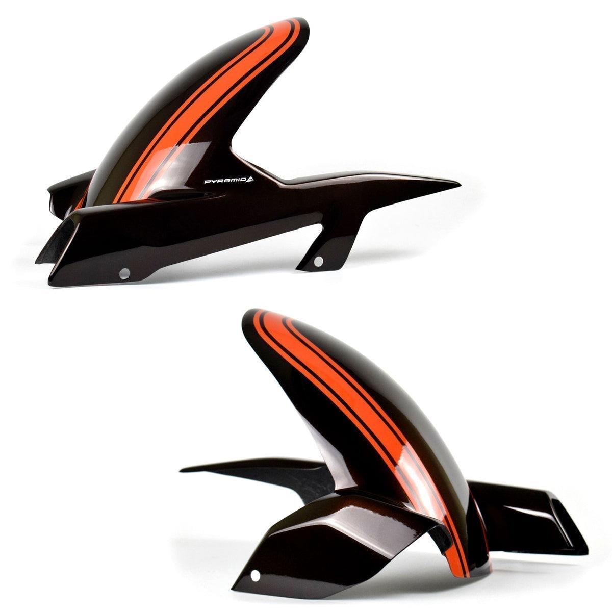 ⚠︎0.83⚠︎ Pyramid Hugger Fender Mudguard Candytone Brown Orange