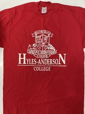 Hyles-Anderson College T Shirt XL Men’s Red (Jerzees, Made In USA)