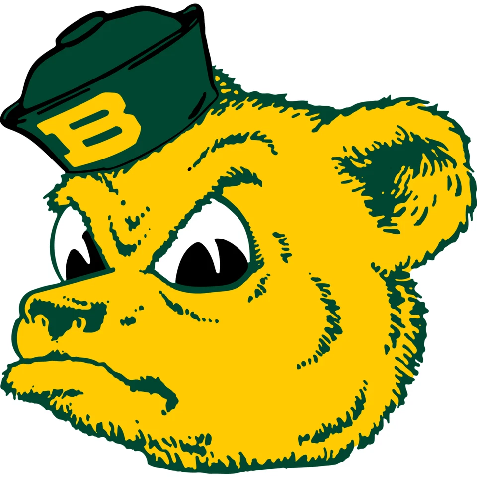 SSSCO Baylor Bears Logo Weather Resistant Vinyl Sticker/Decal 08