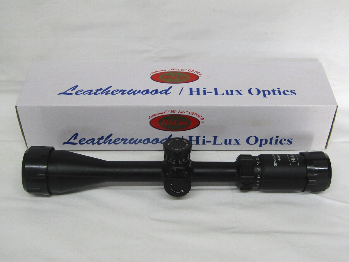 Leatherwood Hi-Lux Optics 4-16X44 Riflescope Mil-Dot BDC Reticle