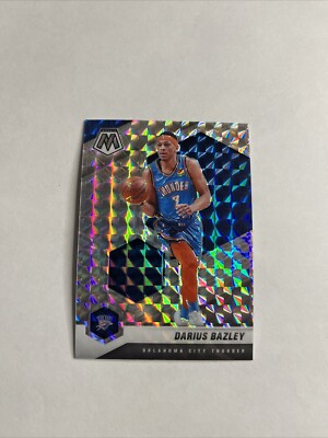 2020-21 Panini Mosaic Silver Prizm Darius Bazley #188 TS1