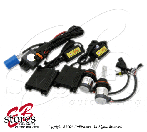 12V 55W 9007 Hi/Lo Beam Slim Bi-Xenon HID Conversion Kit 1 Set 12000K Purple - Picture 1 of 2
