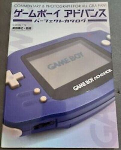 Game Boy Advance Perfect Catalogue Nintendo Game Guide Book Game Boy Advance Perfect Catalogue Nintendo Game Guide Book