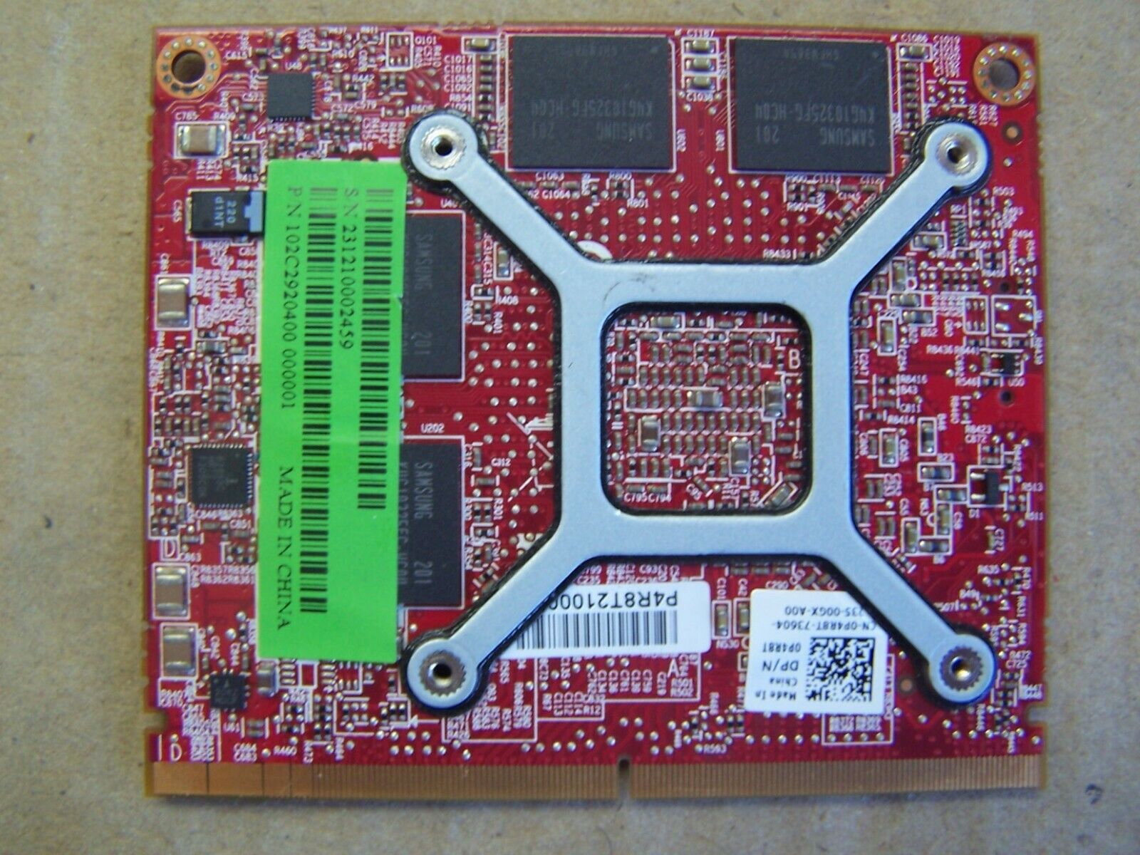 AMD ATI FirePro M5950 MobilityPro Video Card 1gb for Dell Precision M4600  P4R8T for sale online | eBay