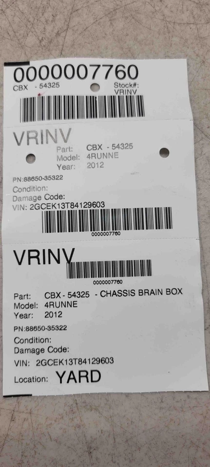 ✅ Módulo de control de clima térmico Toyota 4runner 2012 PN:88650-35322 OEM Foto 4 de 4