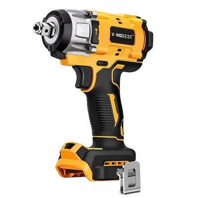 1/2'' Electric Cordless Impact Wrench/Driver Compatible DEWALT 20V Battery 350N m