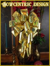 10" Wide Wreath Bow Christmas Holiday Bows Swag Bows Large Bows Waterproof bow