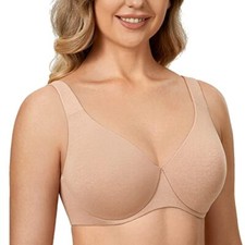 DELIMIRA Women's Plus Size Bras Minimizer Underwire Assorted Sizes , Colors