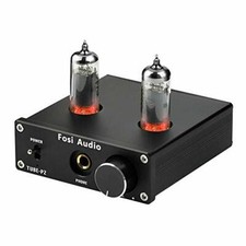 Fosi Audio Headphone Amplifier Vacuum Tube Amplifier Headphone Mini Hi-Fi Stereo