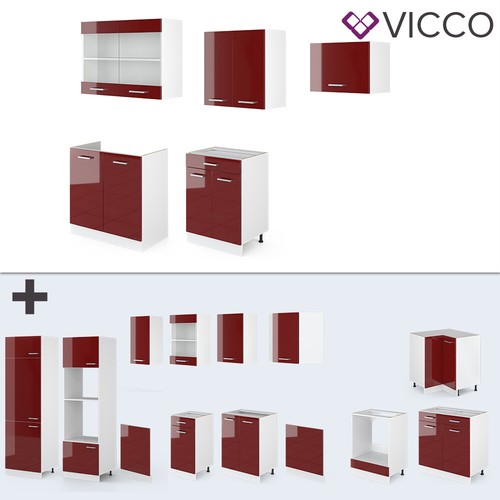 CUISINE 200 CM, CUISINE INTÉGRÉE, BLOC CUISINE VICCO R-LINE - Bild 6 von 7