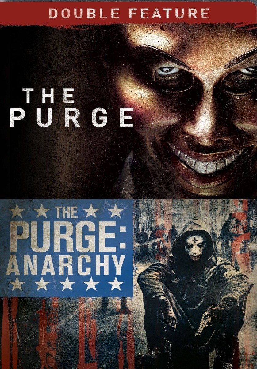 The Purge / The Purge: Anarchy (DVD double feature) NrMint/perfect