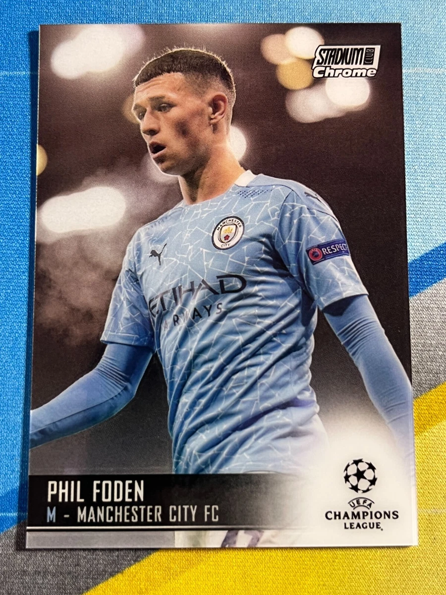 2020-21 Topps Stadium Club Chrome UCL Phil Foden #32 for sale | eBay