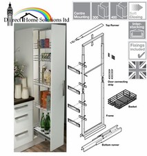 HAFELE PULL OUT LARDER SOFT CLOSE 1700-2200MM WIDTH 300MM 400MM - 24Hr Delivery