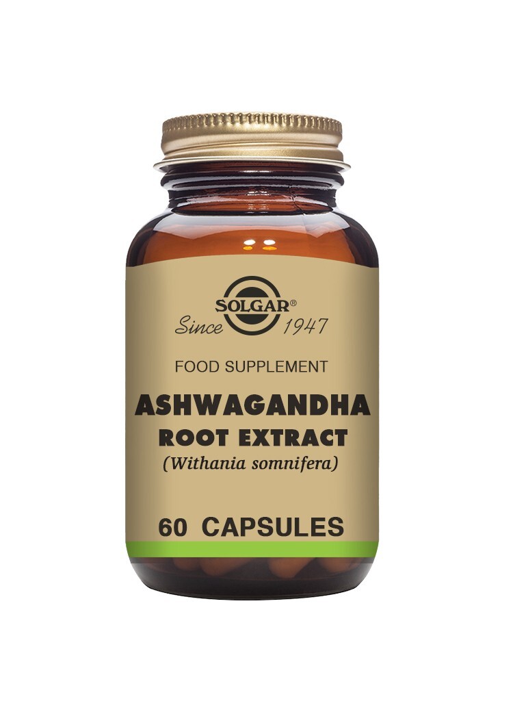 Solgar Ashwagandha Root Extract 60 Vegetable Capsules