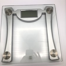 Conair Bathroom Body Scale Large Digital Display 400lb max Tempered Glass Silver