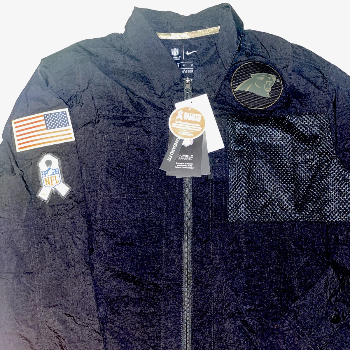 Panthers salute to service jacket sale