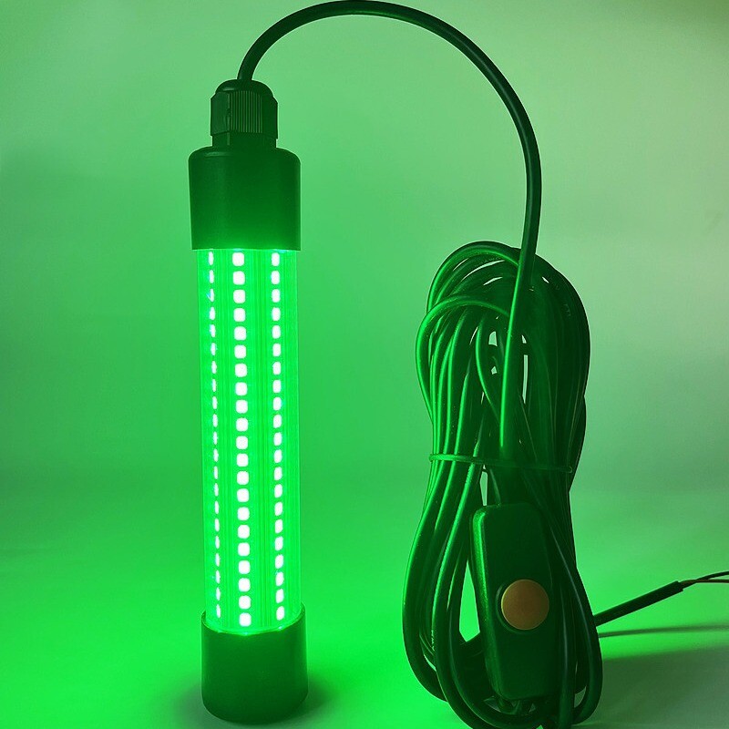 Shad Led Kit Underwater Fishing Light MAXX LED Green – 12V, 10,000 Lumens, 25 Inch ...