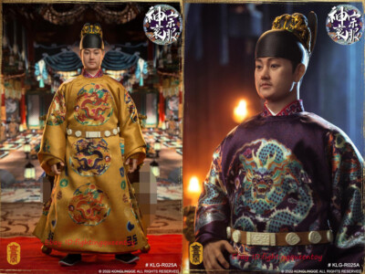 Kong Ling Ge KLG-R025A 1/6 Emperor of Ming Dynasty Zhu Yijun Court Clothes Ver.