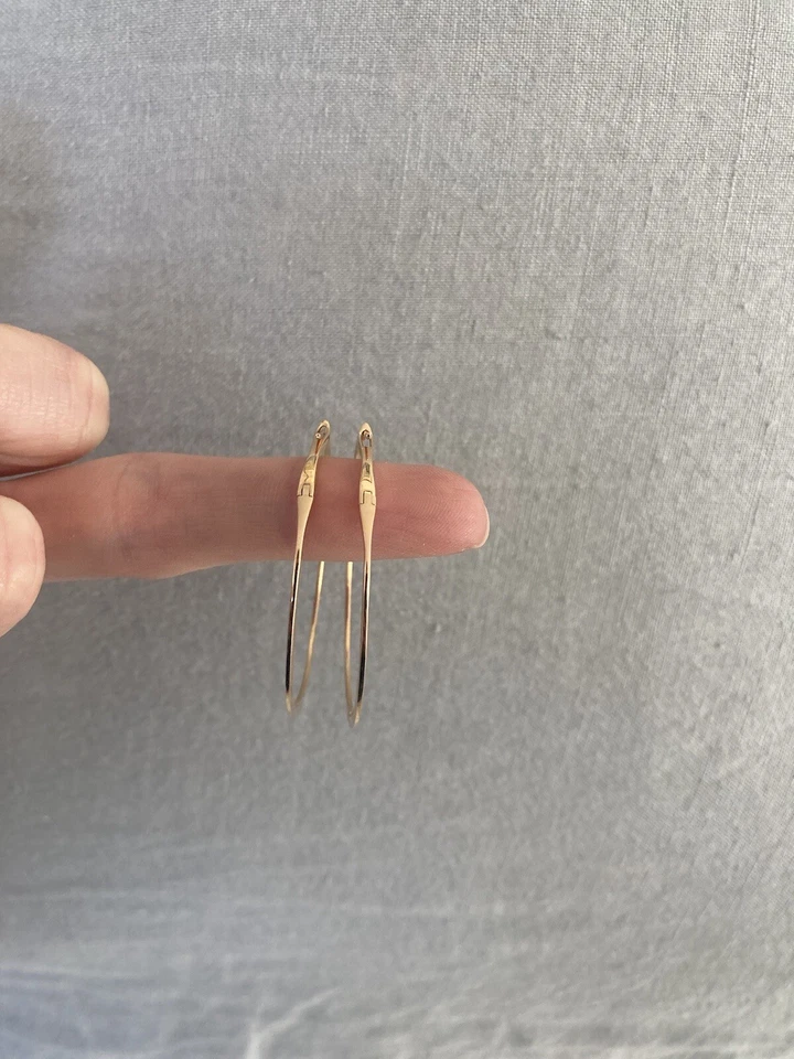 Argolas de ouro rosa com diamante Doves by Doron Paloma - Imagem 3 de 4