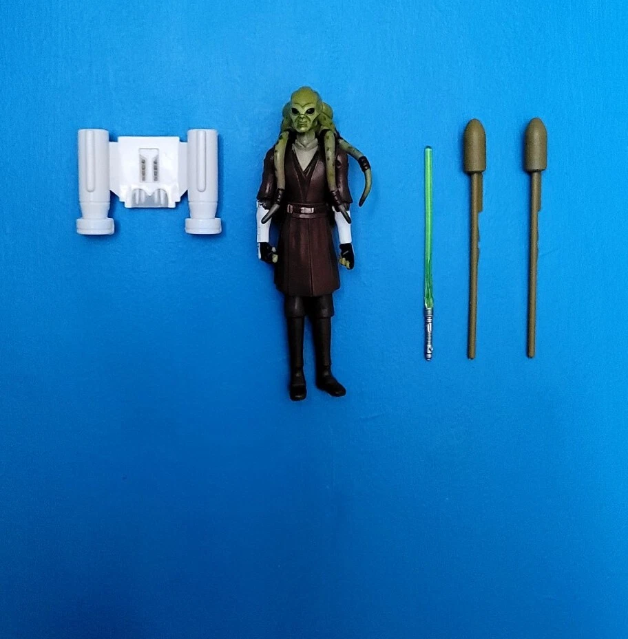 Star Wars The Clone Wars Jedi Master Kit Fisto Action Figure eBay