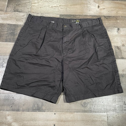 Greg Norman Shorts Mens 42 Black Chino 