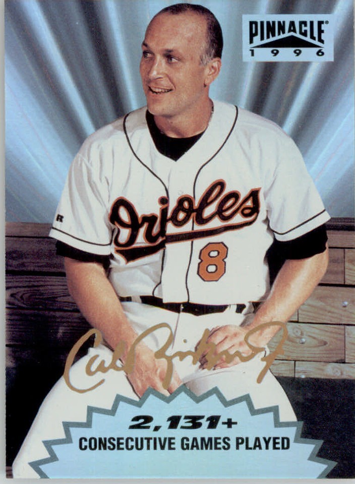 1996 Pinnacle Baseball "Main Set" Base Cards #201 to #399 CR1