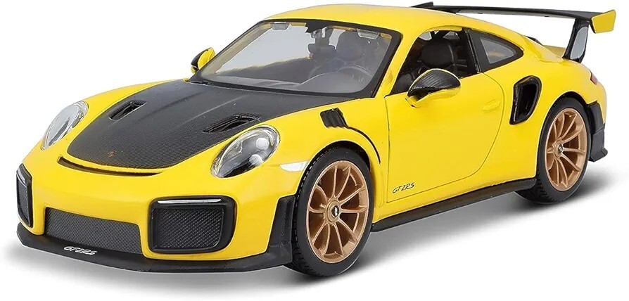 2018 Porsche 911 GT2 RS 1/24 Scale Diecast Model - Maisto - YELLOW
