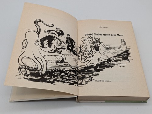 Jules Verne 20000 Meilen unter dem Meer 4.Auflage 1970 Engelbert Verlag - Bild 3 von 3