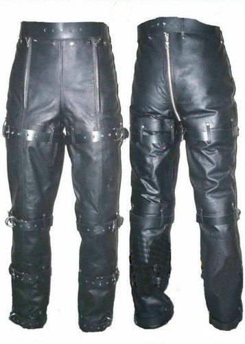 leather reinforced jeans